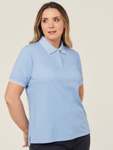 Picture of NNT Ladies Textured Short Sleeve Polo